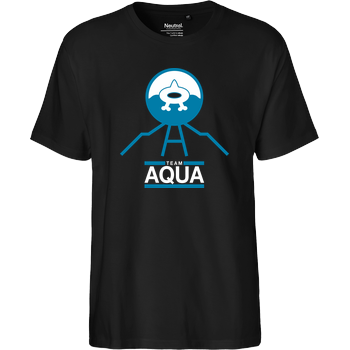 Team Aqua Fairtrade T-Shirt - black