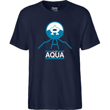 bjin94 Team Aqua T-Shirt Fairtrade T-Shirt - navy
