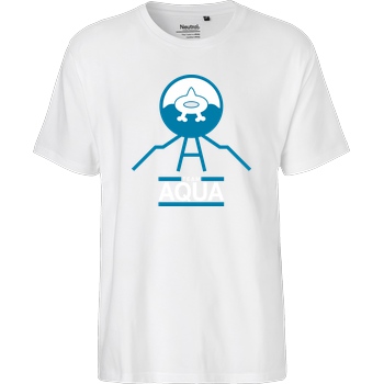 bjin94 Team Aqua T-Shirt Fairtrade T-Shirt - white