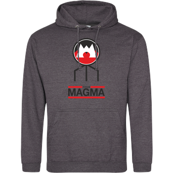Team Magma JH Hoodie - Dark heather grey