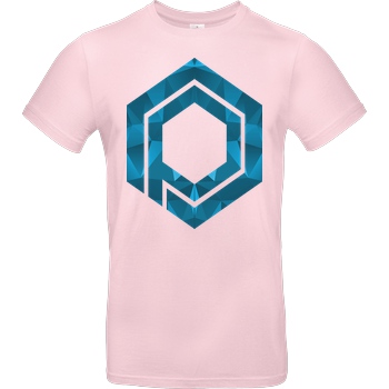 Team Prismatic Team Prismatic - Blue Plexus T-Shirt B&C EXACT 190 - Light Pink