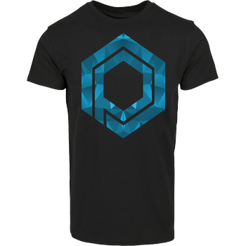 Team Prismatic - Blue Plexus House Brand T-Shirt - Black
