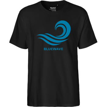 Team Prismatic - Blue Wave Fairtrade T-Shirt - black