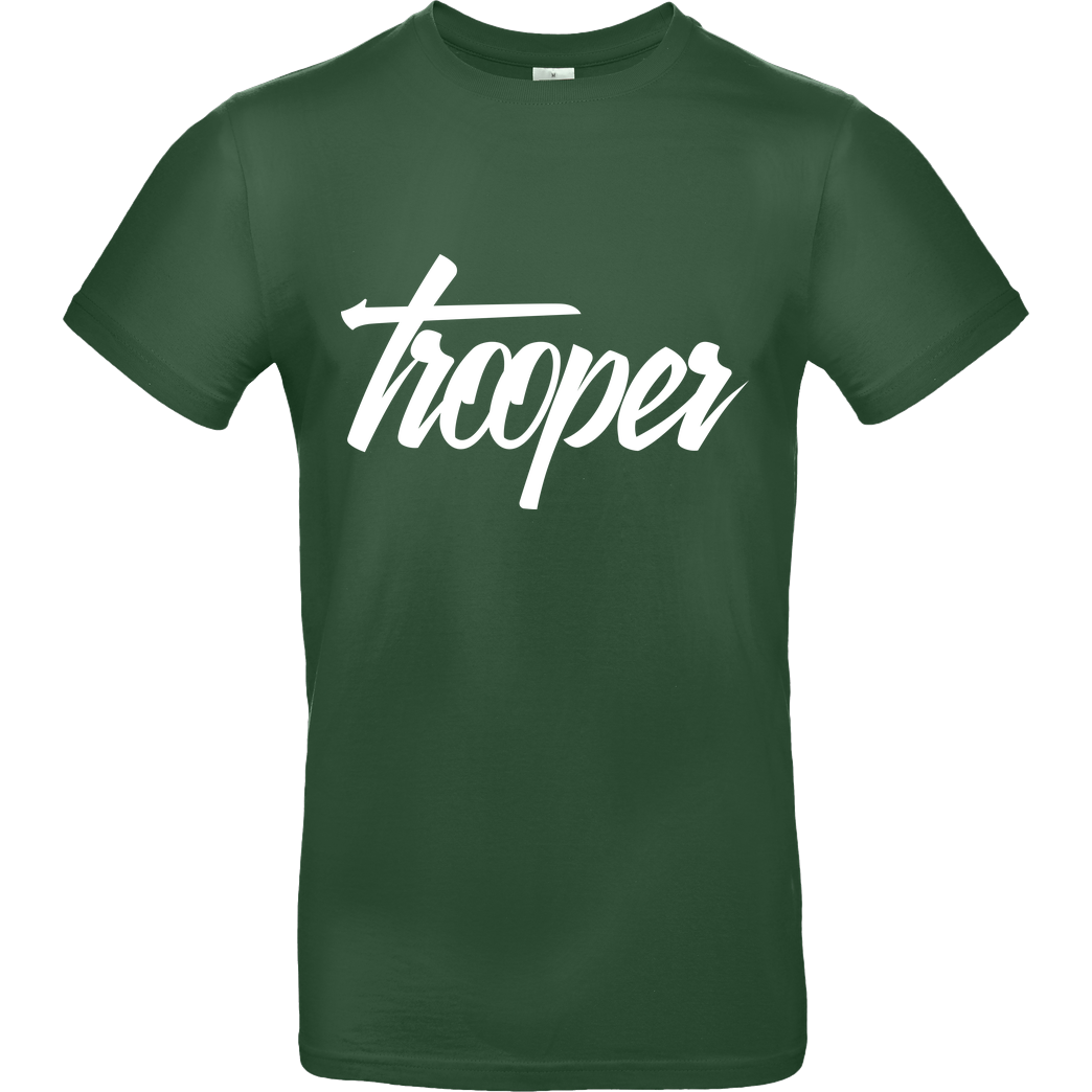 TeamTrooper TeamTrooper - Trooper T-Shirt B&C EXACT 190 -  Bottle Green