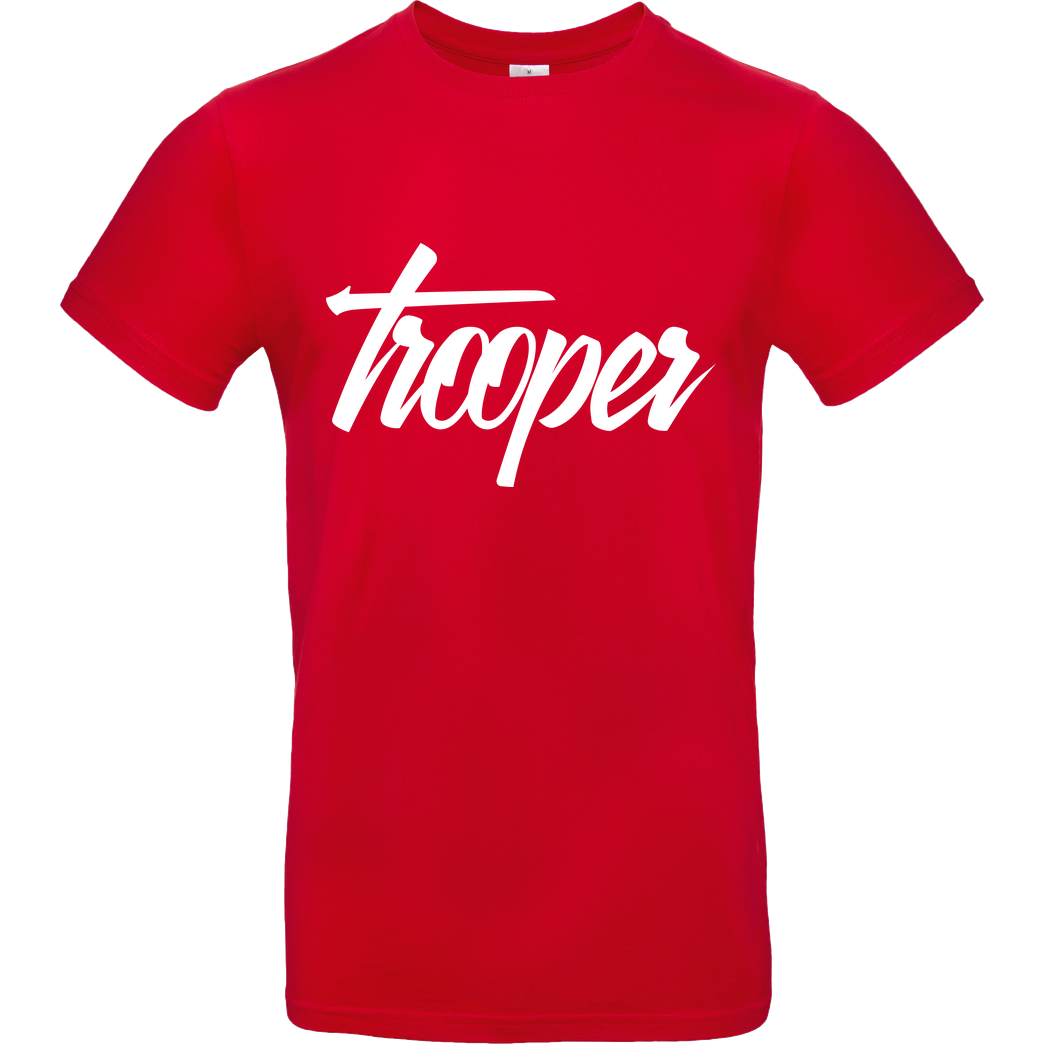 TeamTrooper TeamTrooper - Trooper T-Shirt B&C EXACT 190 - Red
