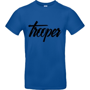 TeamTrooper TeamTrooper - Trooper T-Shirt B&C EXACT 190 - Royal Blue