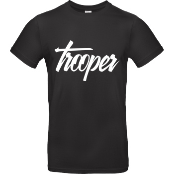 TeamTrooper TeamTrooper - Trooper T-Shirt B&C EXACT 190 - Black