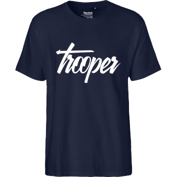TeamTrooper TeamTrooper - Trooper T-Shirt Fairtrade T-Shirt - navy