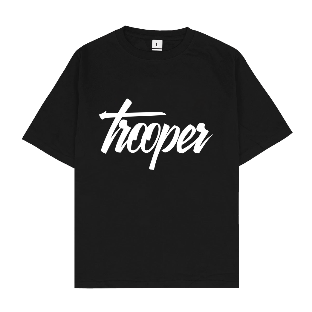 TeamTrooper TeamTrooper - Trooper T-Shirt Oversize T-Shirt - Black