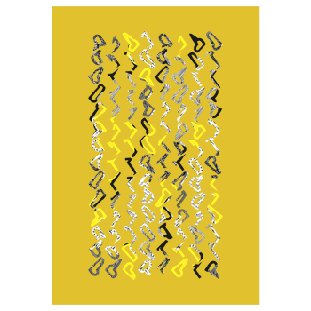 Technikliebe - 01 Art Print yellow