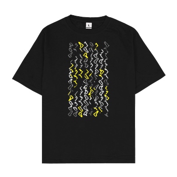 Technikliebe Technikliebe - 01 T-Shirt Oversize T-Shirt - Black