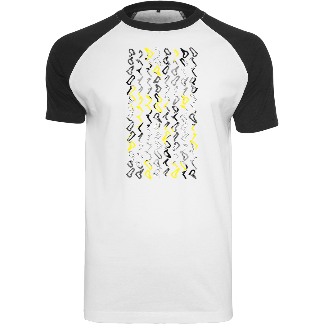 Technikliebe Technikliebe - 01 T-Shirt Raglan Tee white