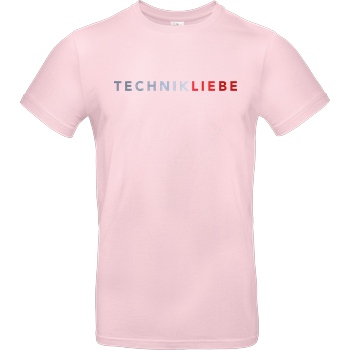 Technikliebe Technikliebe - 02 T-Shirt B&C EXACT 190 - Light Pink