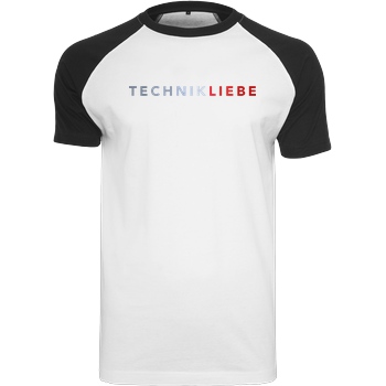 Technikliebe Technikliebe - 02 T-Shirt Raglan Tee white