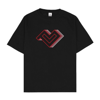 Technikliebe Technikliebe - 04 T-Shirt Oversize T-Shirt - Black