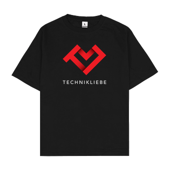 Technikliebe - 05 Oversize T-Shirt - Black