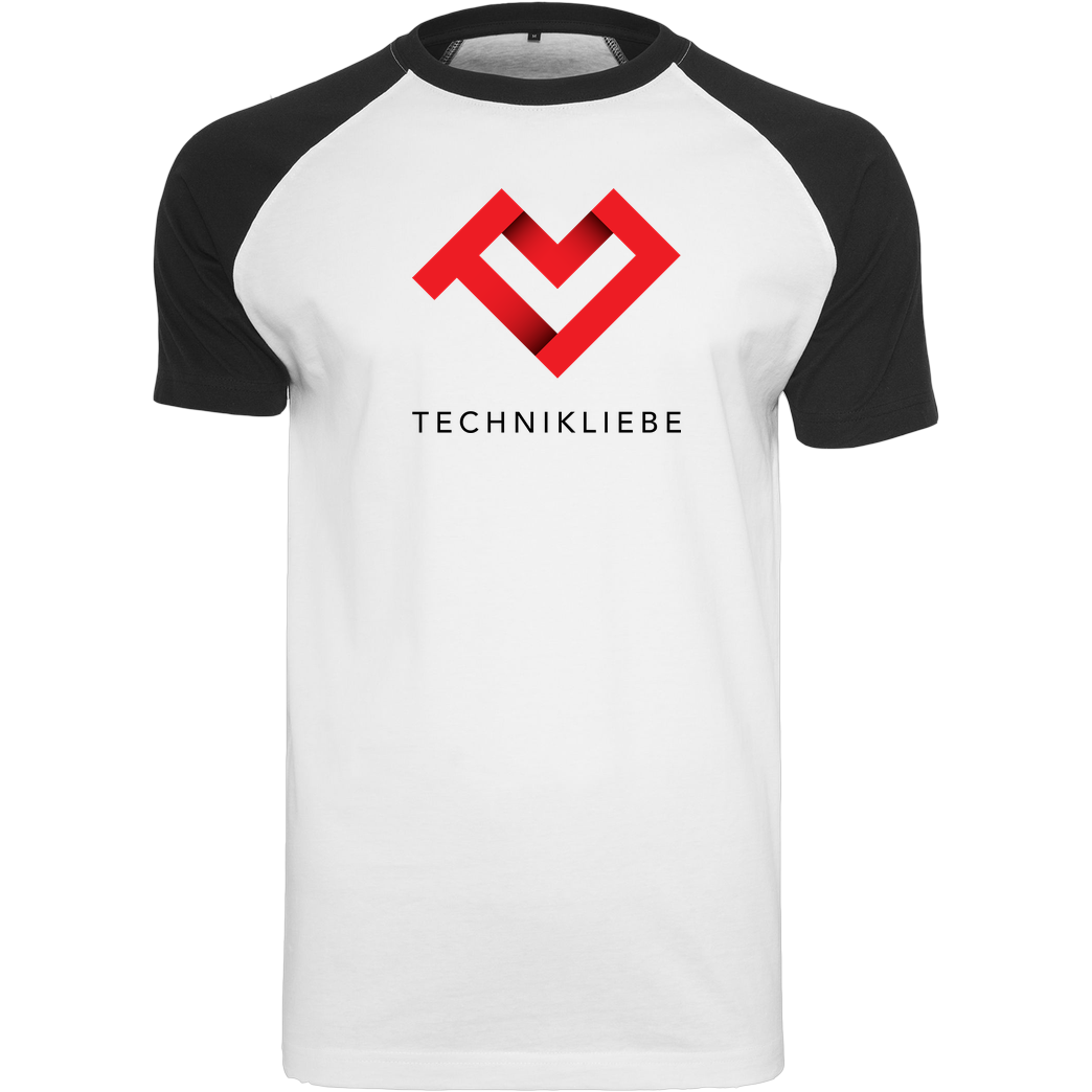 Technikliebe Technikliebe - 05 T-Shirt Raglan Tee white