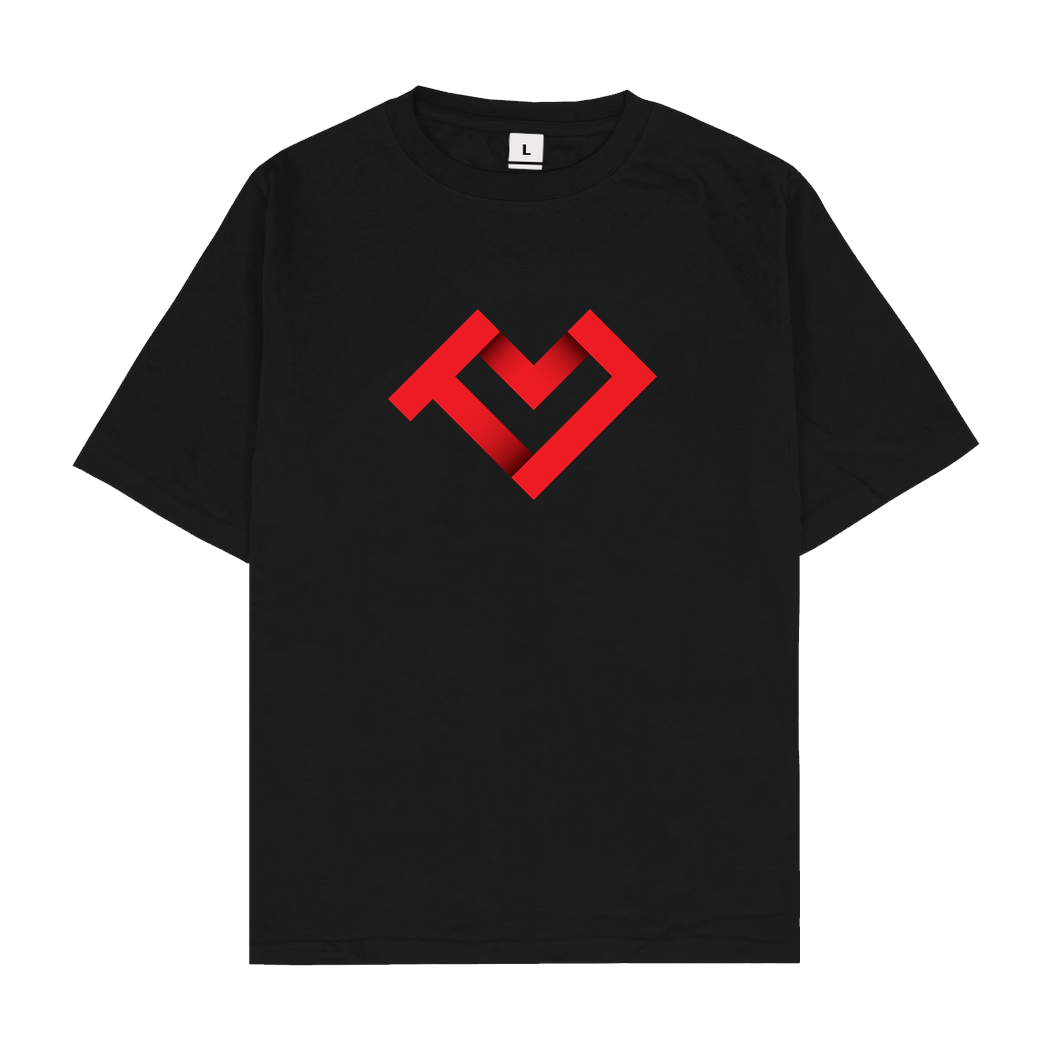 Technikliebe Technikliebe - 06 T-Shirt Oversize T-Shirt - Black