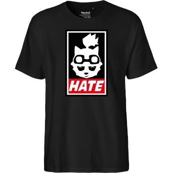 Teemo Hate Fairtrade T-Shirt - black