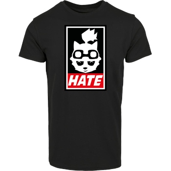 IamHaRa Teemo Hate T-Shirt House Brand T-Shirt - Black