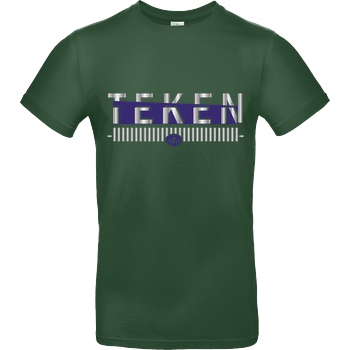 Teken Teken - Logo T-Shirt B&C EXACT 190 -  Bottle Green