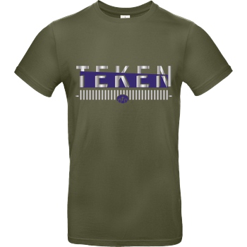 Teken Teken - Logo T-Shirt B&C EXACT 190 - Khaki