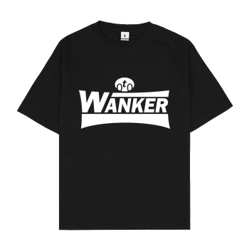 Teken - Wanker Oversize T-Shirt - Black