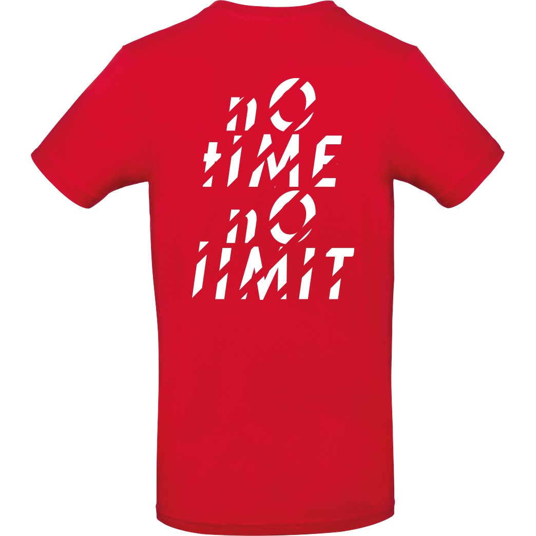 Tescht Tescht  - no time no limit T-Shirt B&C EXACT 190 - Red