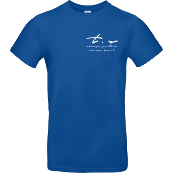 Tescht Tescht - Signature Pocket T-Shirt B&C EXACT 190 - Royal Blue