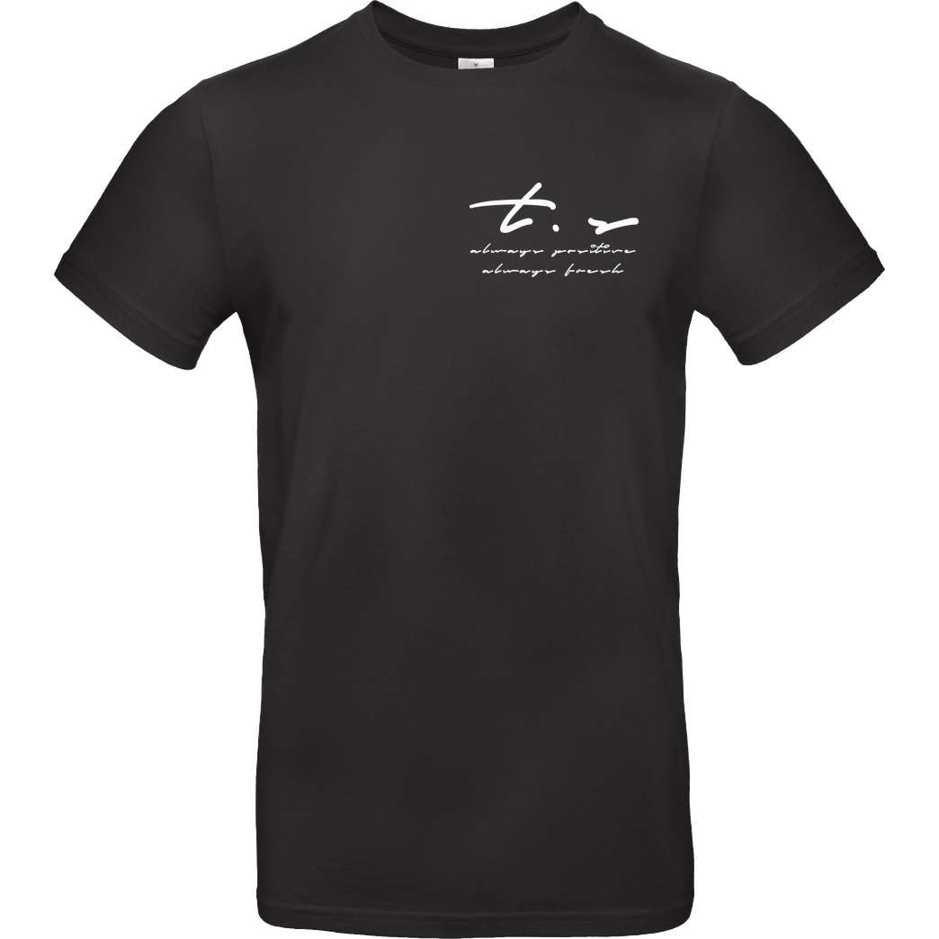 Tescht Tescht - Signature Pocket T-Shirt B&C EXACT 190 - Black