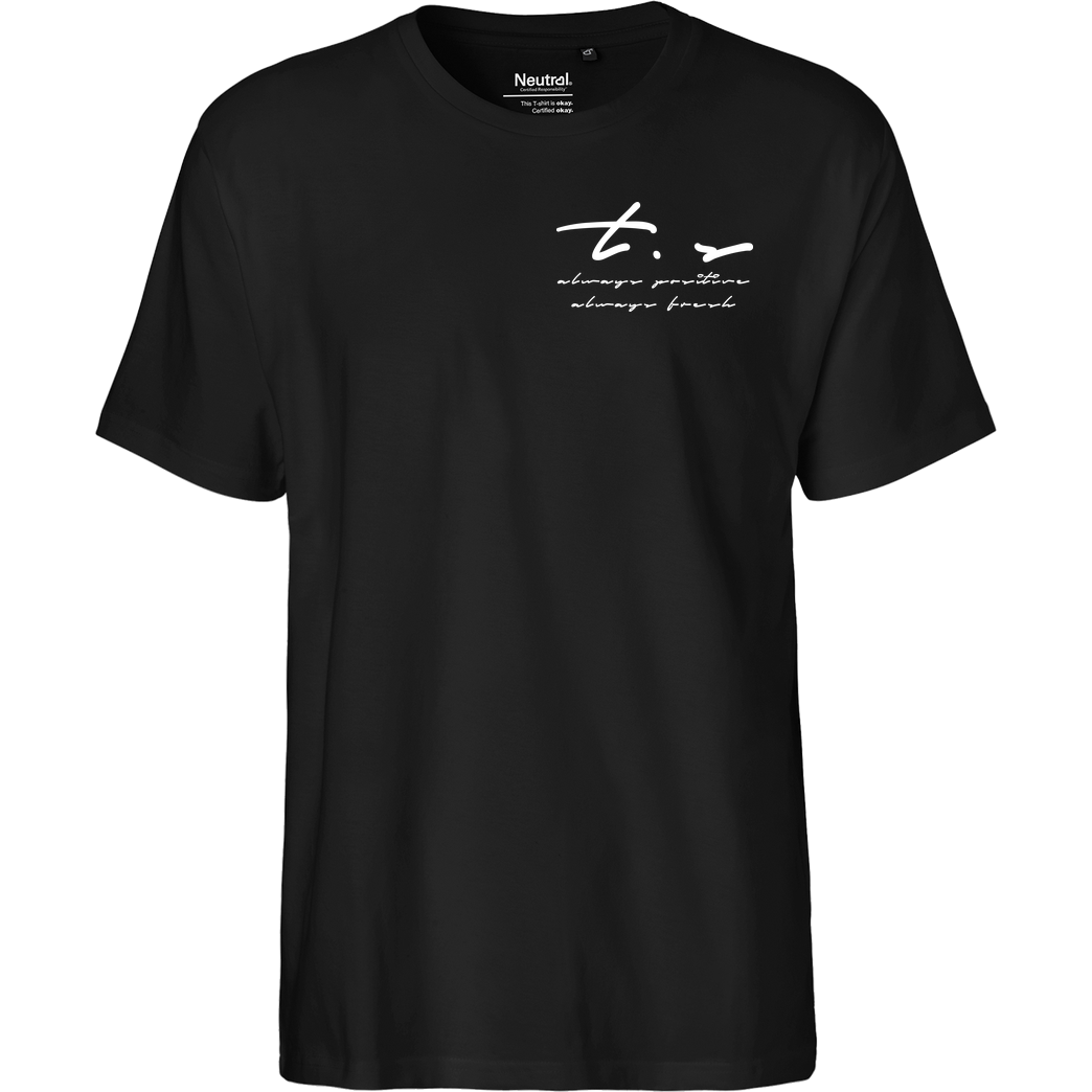 Tescht Tescht - Signature Pocket T-Shirt Fairtrade T-Shirt - black