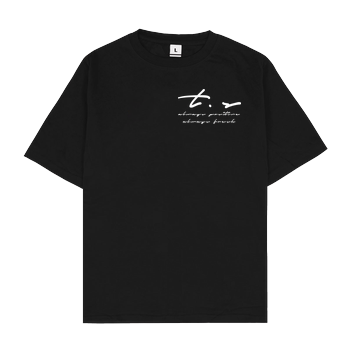 Tescht - Signature Pocket Oversize T-Shirt - Black