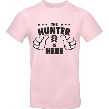 bjin94 The Hunter is Here T-Shirt B&C EXACT 190 - Light Pink