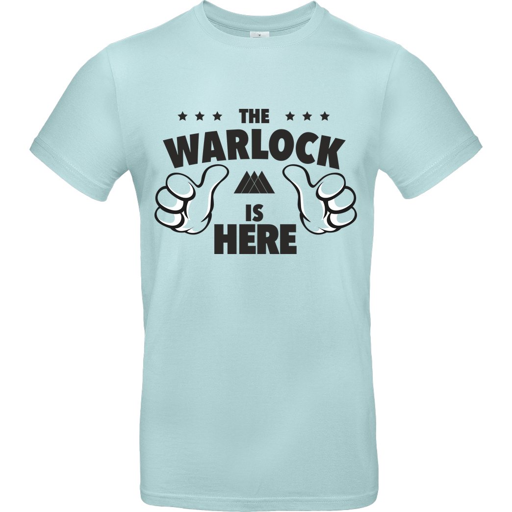 bjin94 The Warlock is Here T-Shirt B&C EXACT 190 - Mint