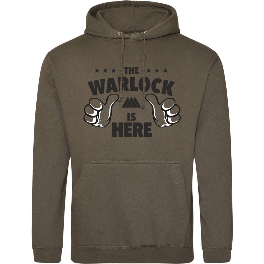bjin94 The Warlock is Here Sweatshirt JH Hoodie - Khaki