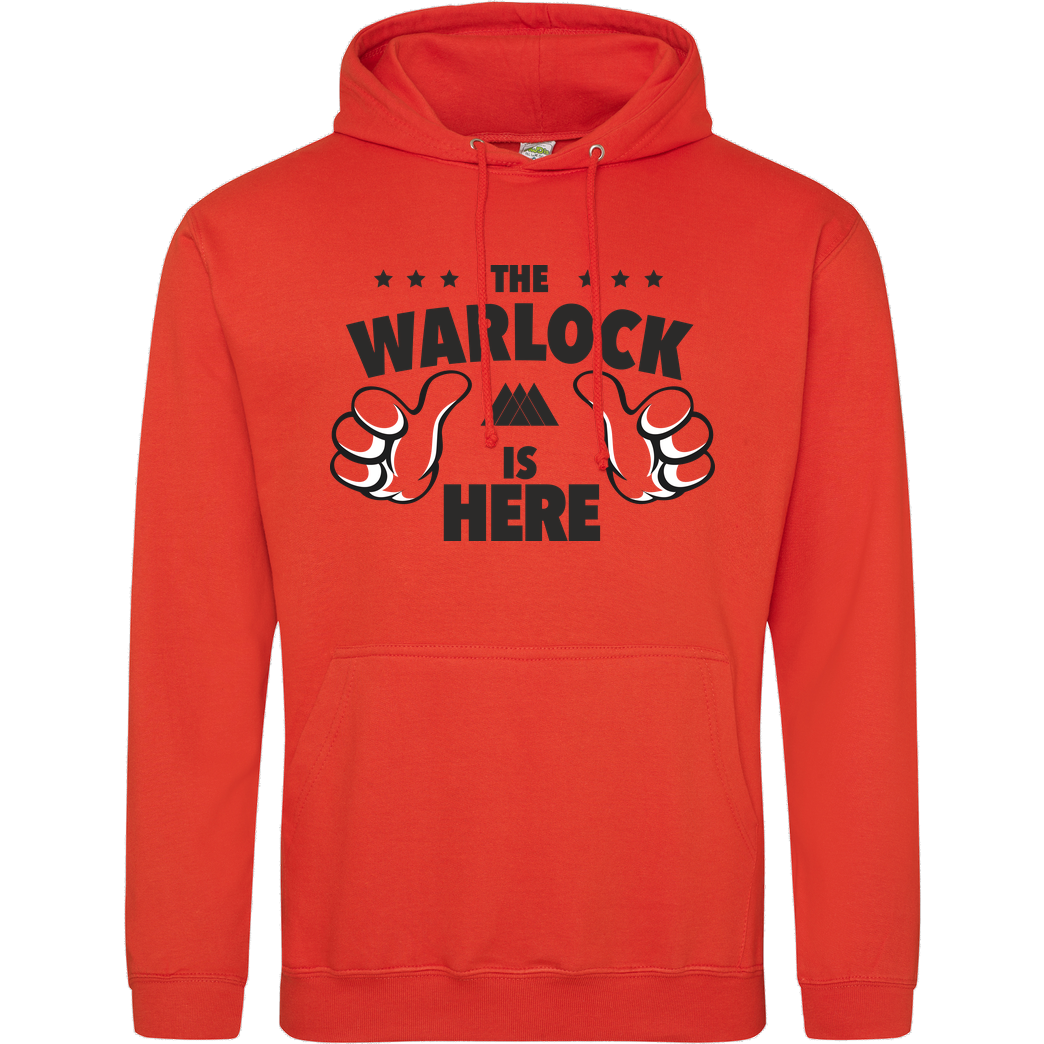 bjin94 The Warlock is Here Sweatshirt JH Hoodie - Orange