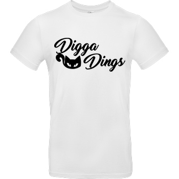 Tinkerleo Tinkerleo - Digga Dings T-Shirt B&C EXACT 190 -  White
