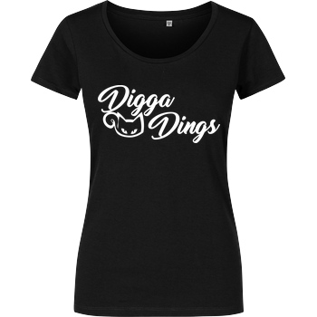 Tinkerleo Tinkerleo - Digga Dings T-Shirt Girlshirt schwarz