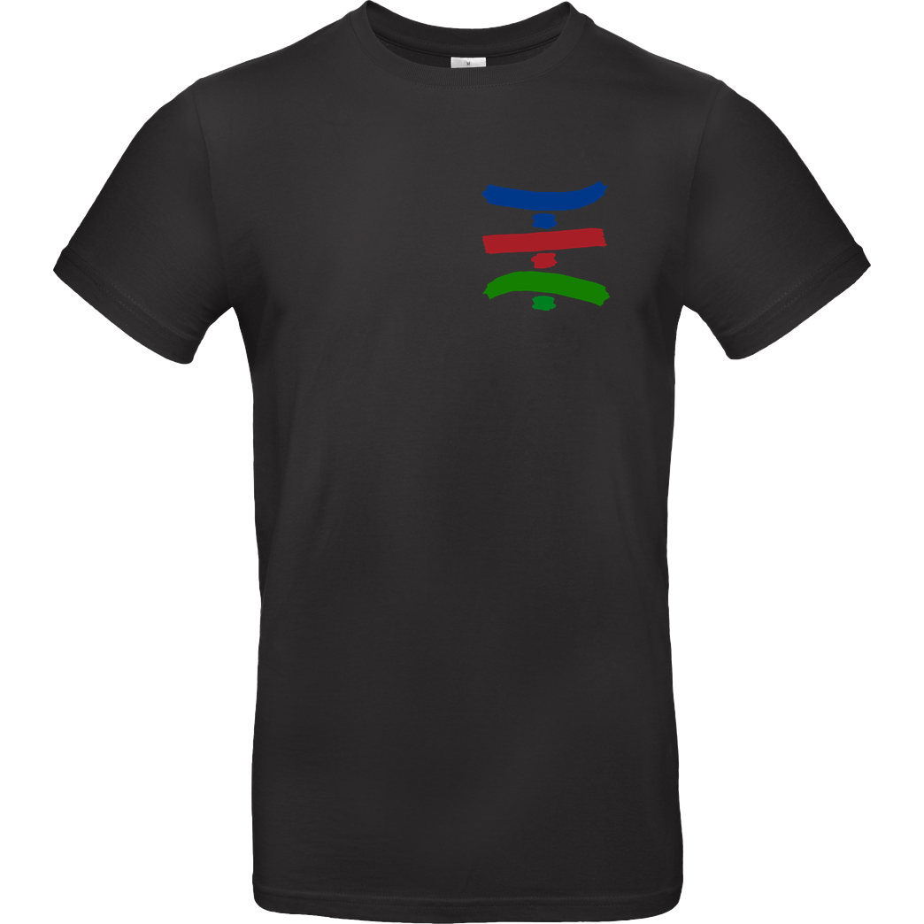 TipTapTube TipTapTube - Logo T-Shirt B&C EXACT 190 - Black