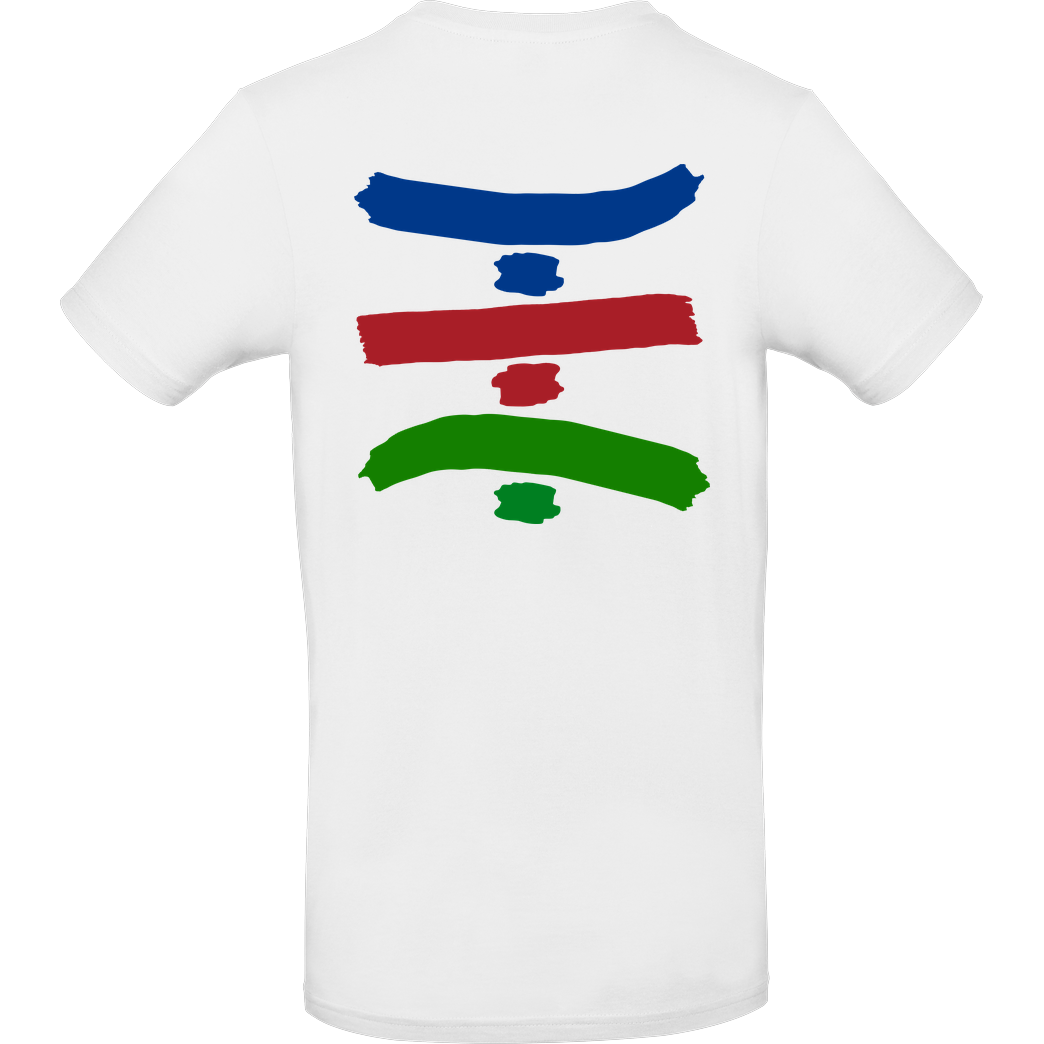 TipTapTube TipTapTube - Logo T-Shirt B&C EXACT 190 -  White