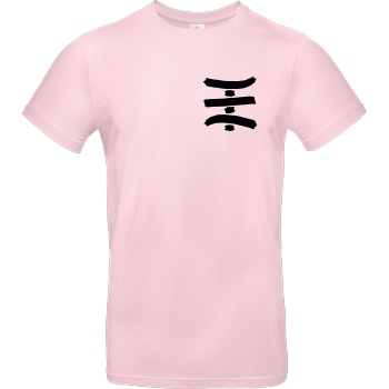 TipTapTube TipTapTube - Logo T-Shirt B&C EXACT 190 - Light Pink