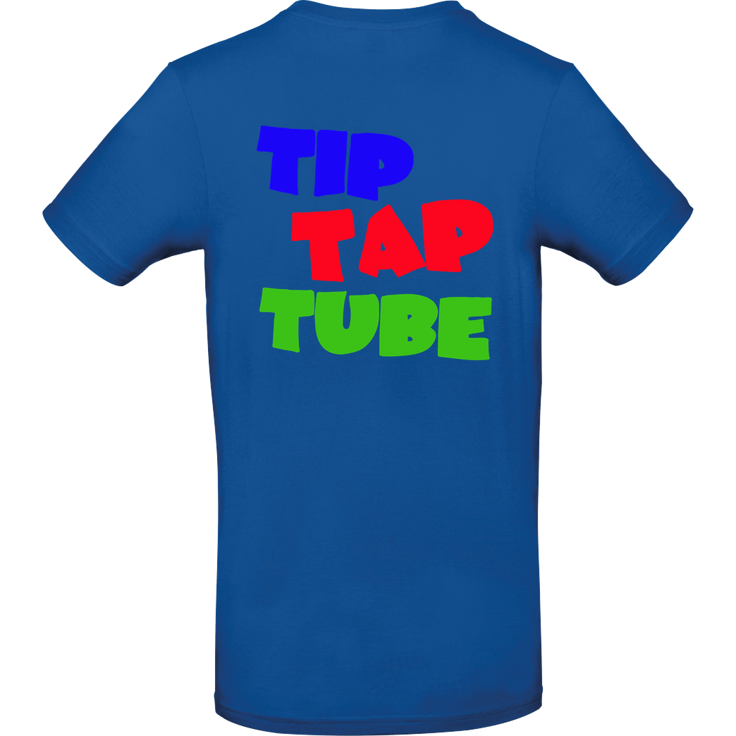 TipTapTube TipTapTube - Logo oldschool T-Shirt B&C EXACT 190 - Royal Blue