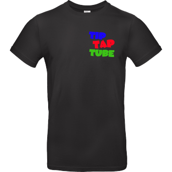 TipTapTube - Logo oldschool B&C EXACT 190 - Black
