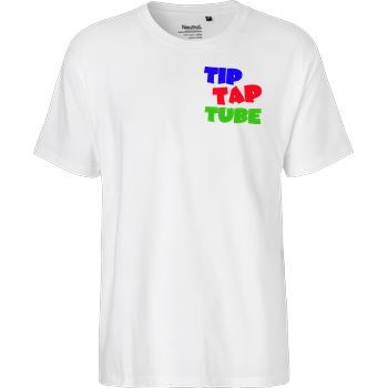 TipTapTube - Logo oldschool Fairtrade T-Shirt - white