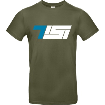 TisiSchubecH Tisi - Logo T-Shirt B&C EXACT 190 - Khaki