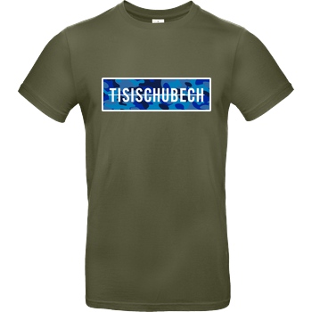 TisiSchubecH TisiSchubech - Camo Logo T-Shirt B&C EXACT 190 - Khaki