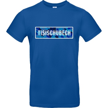 TisiSchubecH TisiSchubech - Camo Logo T-Shirt B&C EXACT 190 - Royal Blue