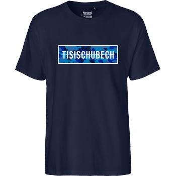 TisiSchubecH TisiSchubech - Camo Logo T-Shirt Fairtrade T-Shirt - navy