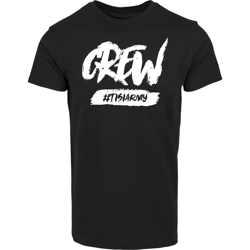 TisiSchubecH TisiSchubecH - Crew-Shirt - TiSiArmy T-Shirt House Brand T-Shirt - Black