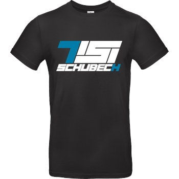 TisiSchubecH TisiSchubecH - Logo T-Shirt B&C EXACT 190 - Black